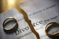 Divorce papers